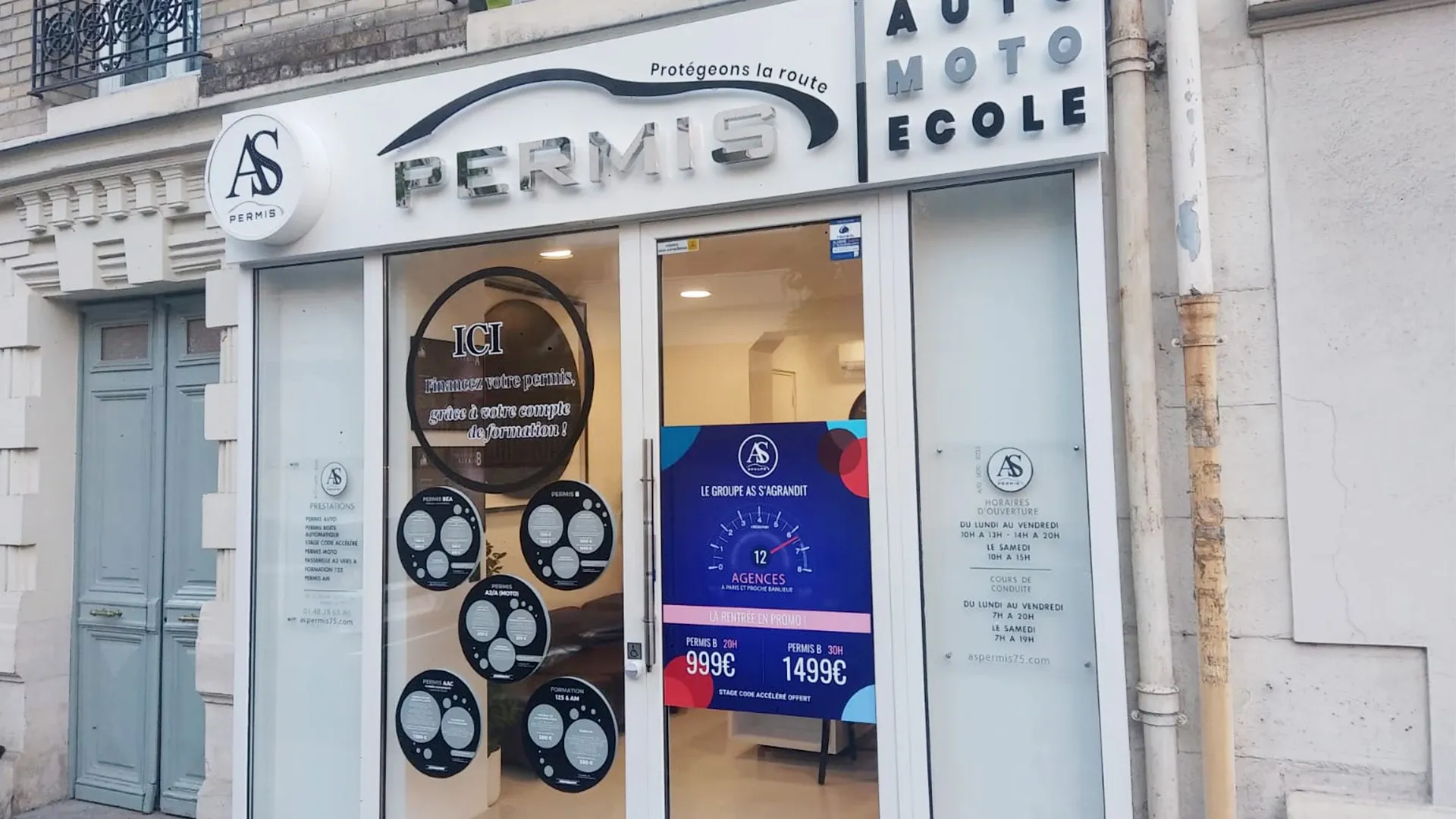 AS PERMIS — Paris 15 featured image